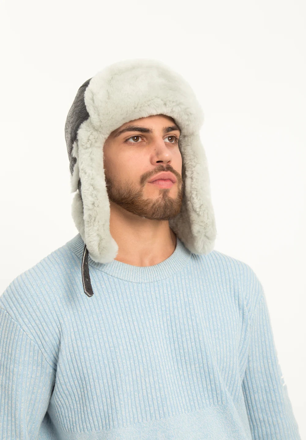 Men's Sheepskin "Aviator" Hat