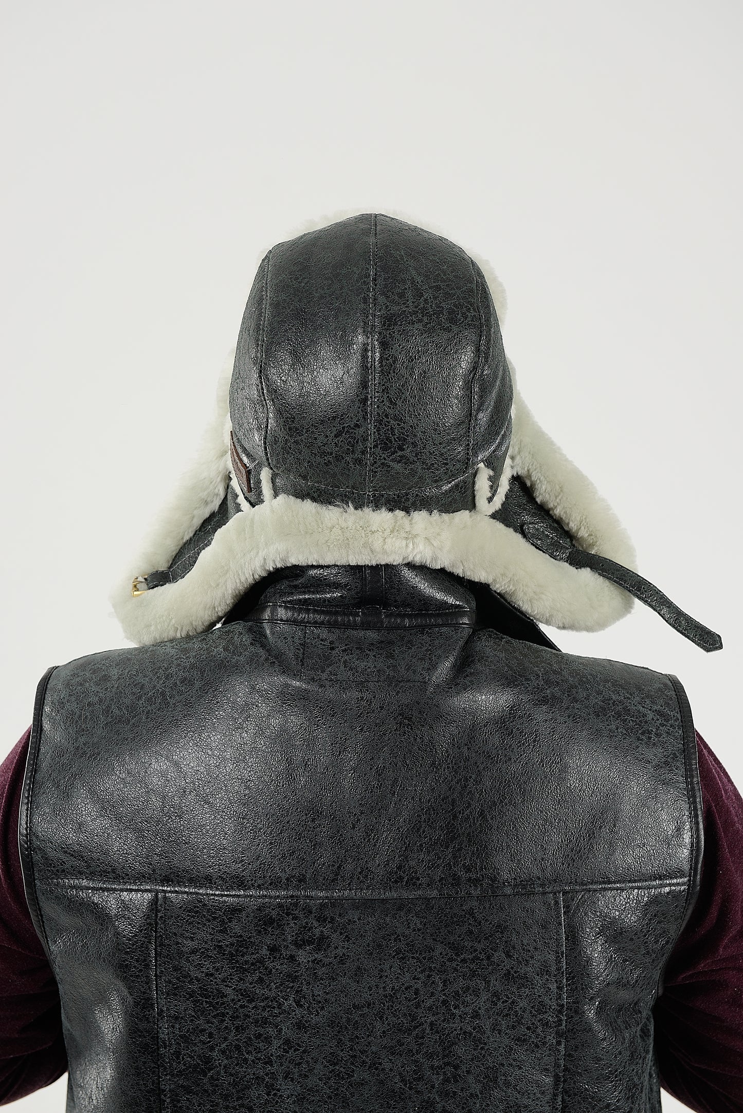 Men's Sheepskin "Aviator" Hat