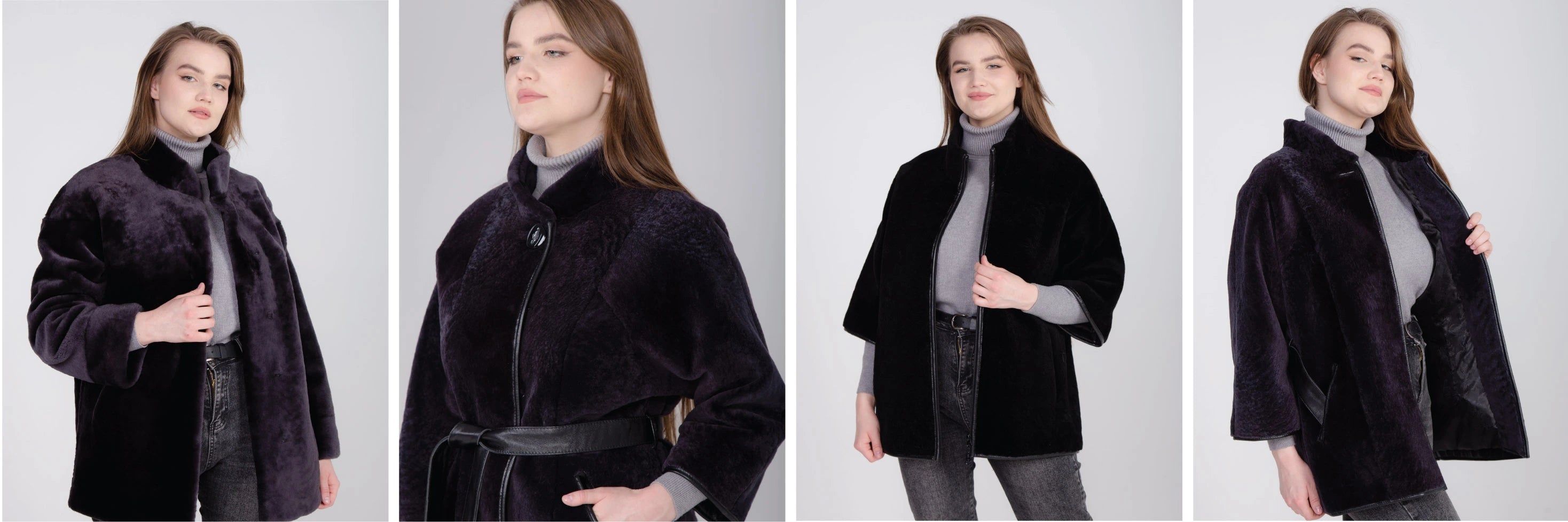 Sheepskin women wear.