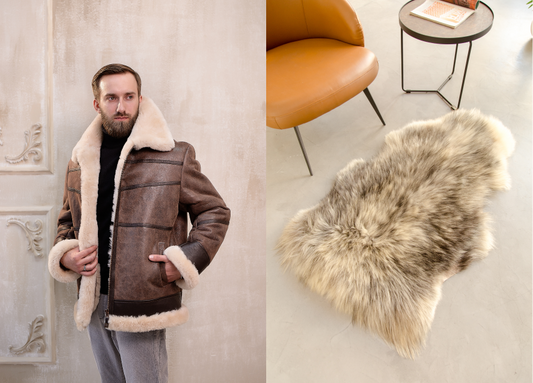 What is the Difference between Shearling and Sheepskin?