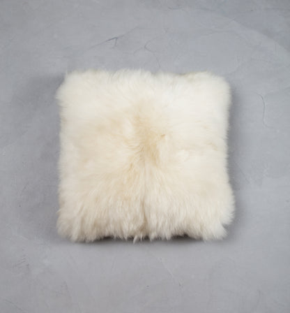 Long-Haired Natural Sheepskin Pillow