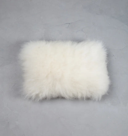 Long-Haired Natural Sheepskin Pillow