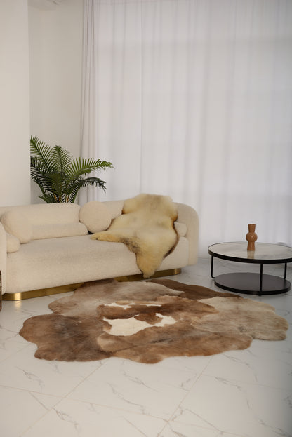 Mossi Brown Sheepskin Rug – 6 Pelts