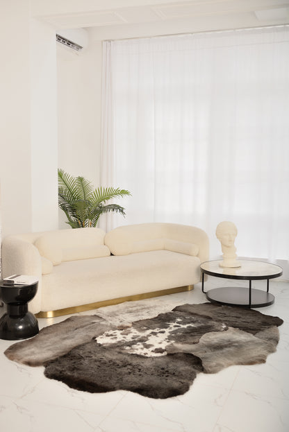 The Mossi rug in black and white 