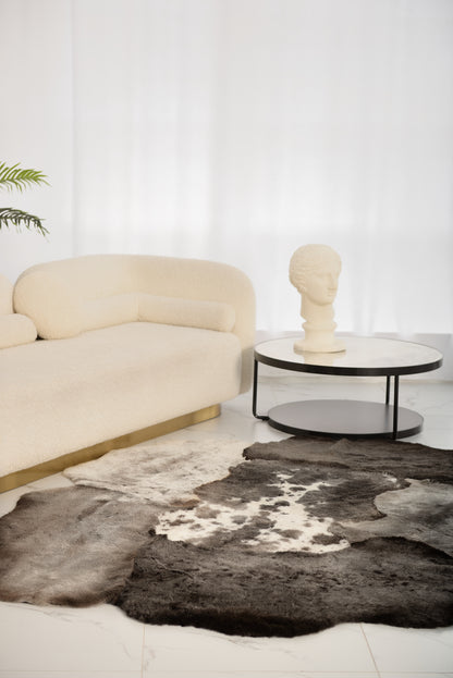 The Mossi rug in black and white 