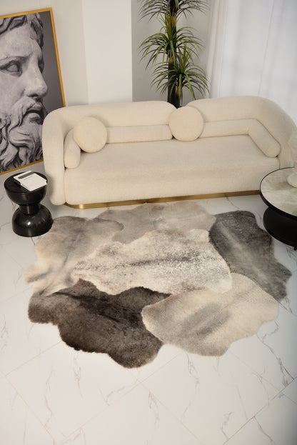 The Mossi rug in light gray