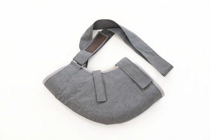 Sheepskin Heating Elbow Support in Grey color