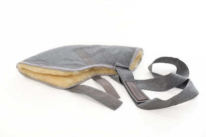Sheepskin Heating Elbow Support in Grey color