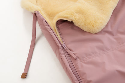 Children's Sheepskin Envelope (Pink)