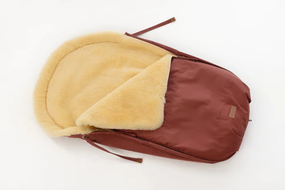 Children's Sheepskin Envelope (Marsala) 