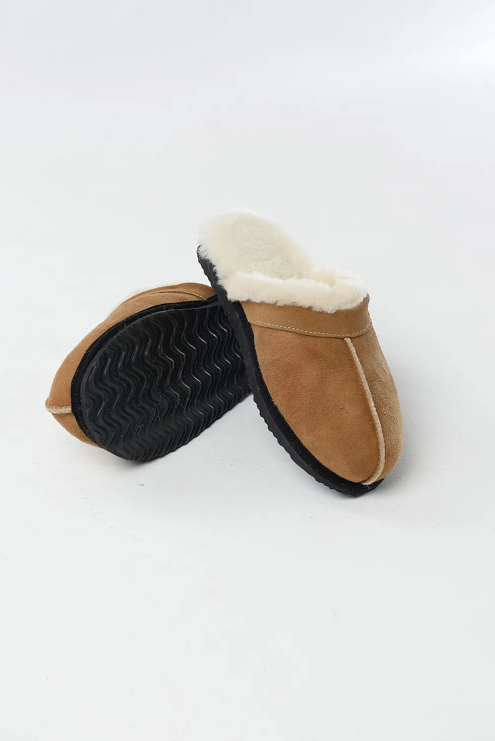 Home Slippers in Ginger color