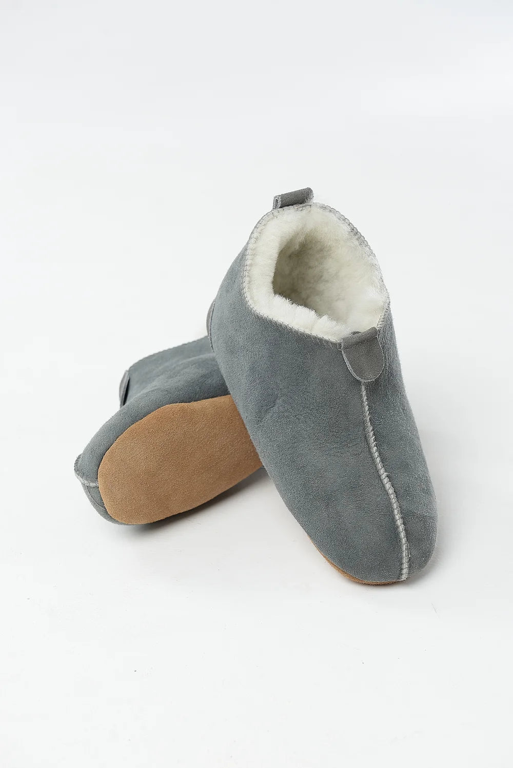 Home Slippers in Grey color