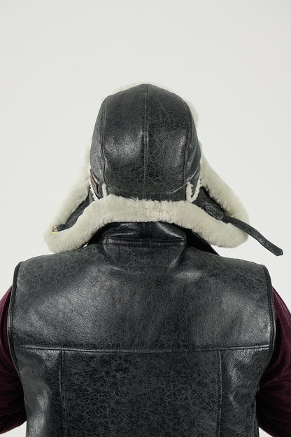 Men's Sheepskin "Aviator" Hat 