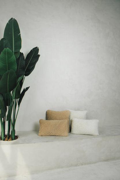 Teddy Natural Sheepskin Pillow