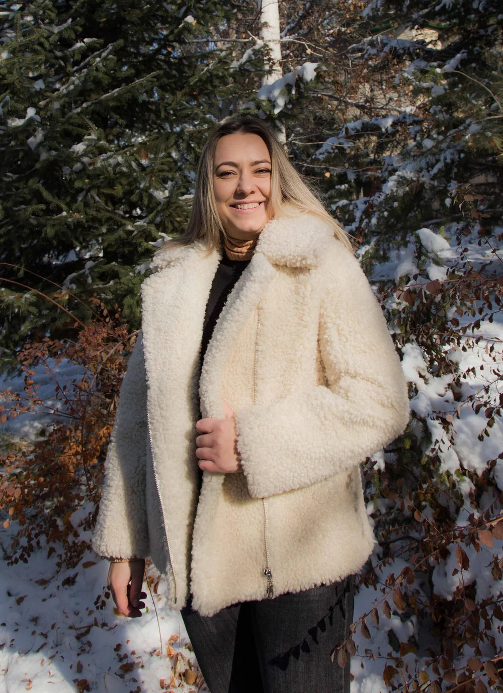 Vintage Women’s Sheepskin Coat