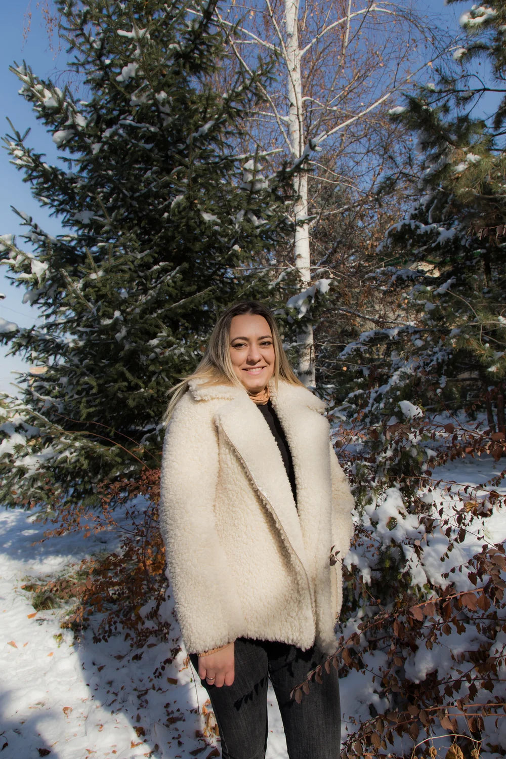 Vintage Women’s Sheepskin Coat