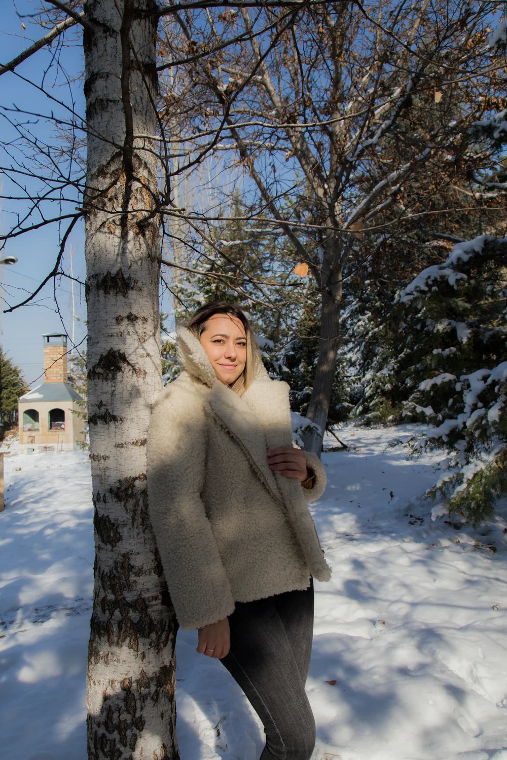 Vintage Women’s Sheepskin Coat