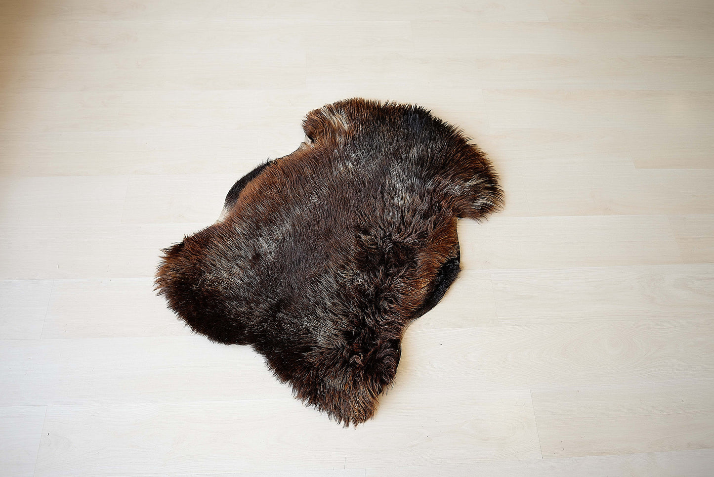 Natural Sheepskin Rug, Shaggy Chair Throw, Home Area Rug , Natural Soft Sheepskin Floor Covering , Cozy and Soft