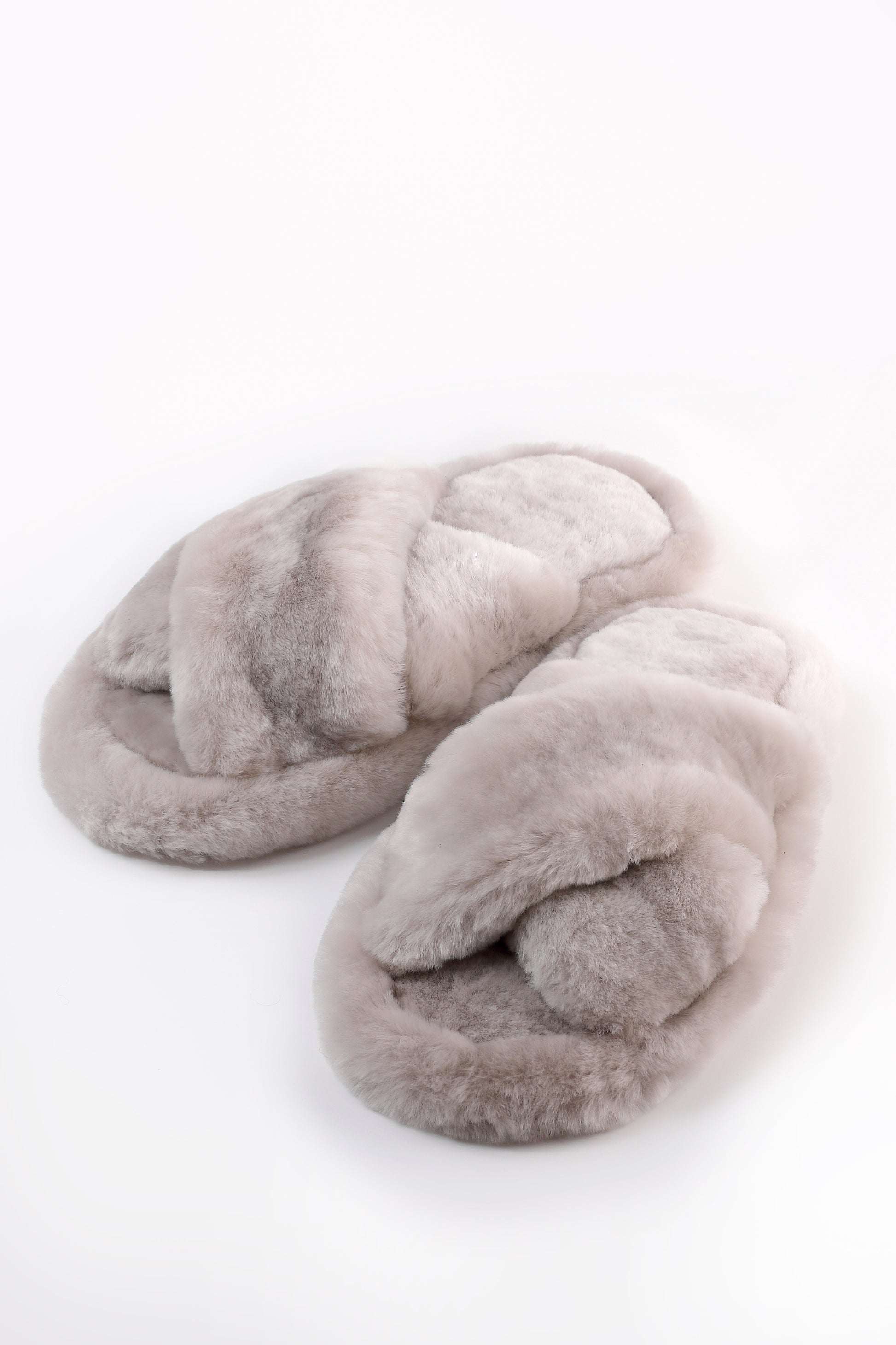 Crossover Sheepskin Mule Slipper